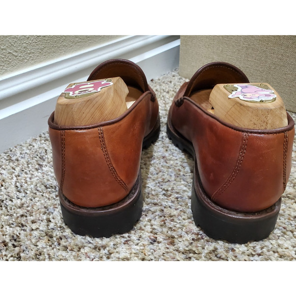 Cole Haan Men’s Brown Leather Loafers Size 8.5 AA – Vibram Sole Made in Brazil - Picture 3 of 7